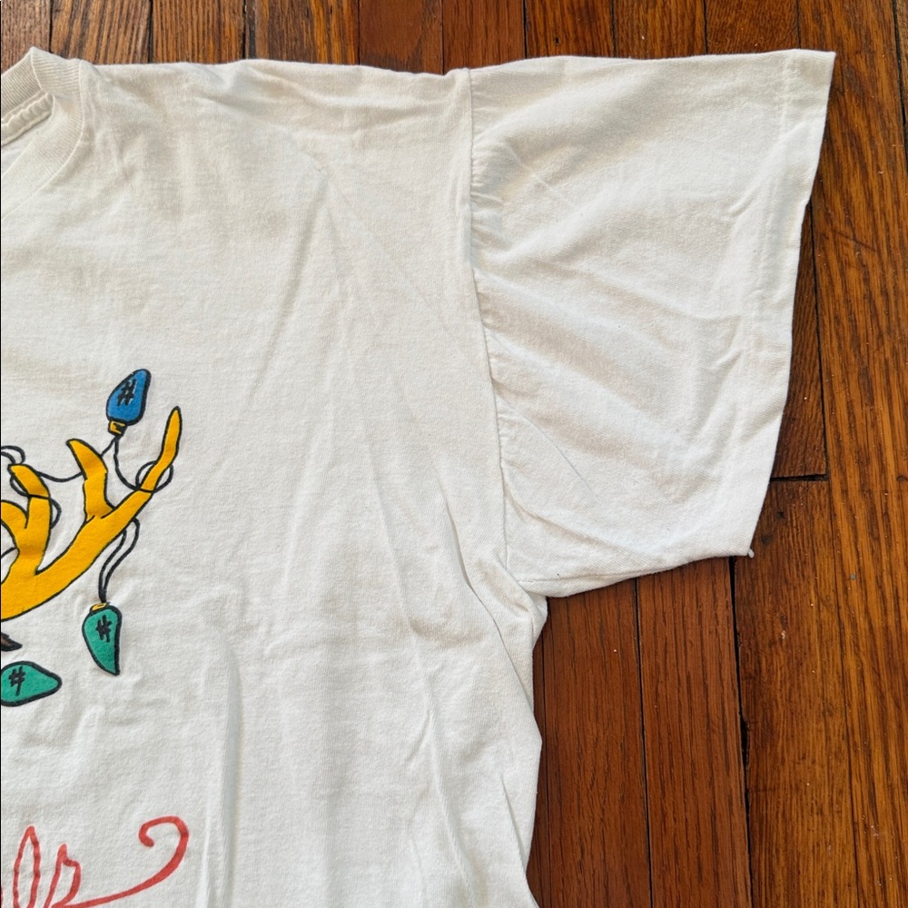 80’s Bingle Jells Vintage Single Stitch Christmas T-Shirt - Picture 6 of 12